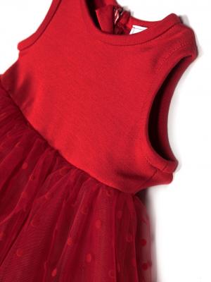 Girls red rose dresses
