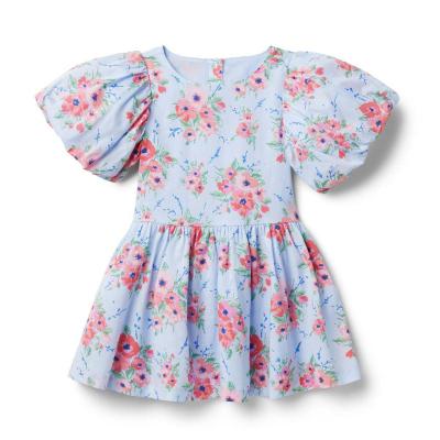 baby girl printing dress