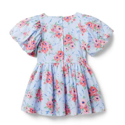 baby girl printing dress