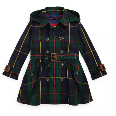 Girls Winter Hooded Coat