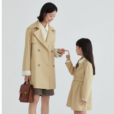 Mom and me family matching coat