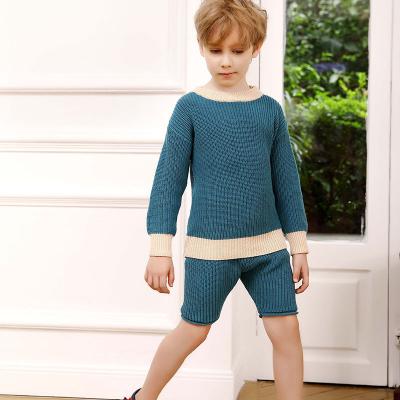boys sweater and short set