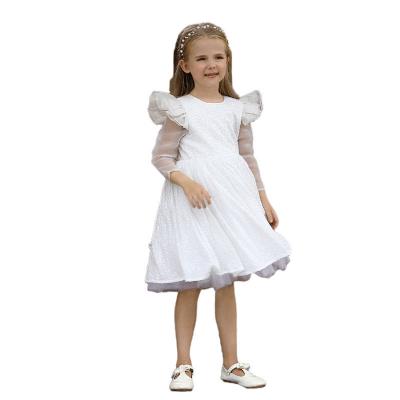 White tulle princess dress