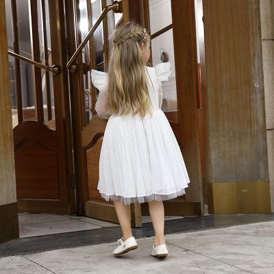 White tulle princess dress