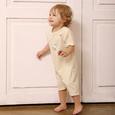 cotton spandex baby rompers