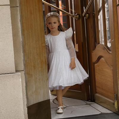 White tulle princess dress