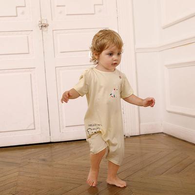 cotton spandex baby rompers