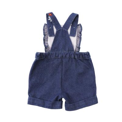 suspenders denim shorts for girls