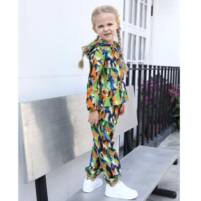 girls fashion tracksuit 2pcs