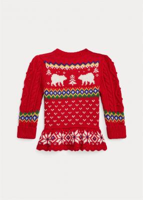 Christmas style sweater cardigan