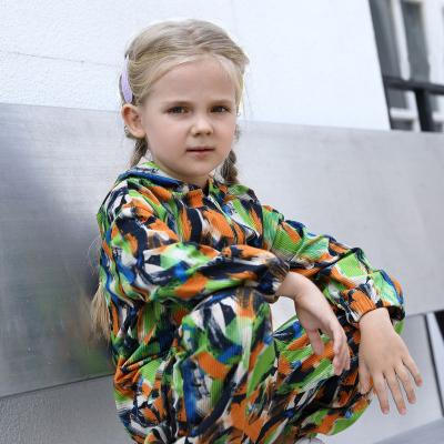 girls fashion tracksuit 2pcs