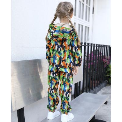 girls fashion tracksuit 2pcs