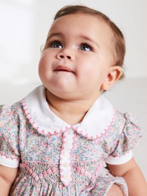 Retro British style romper