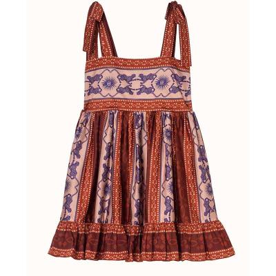 girl ruffles dress