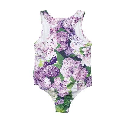 Girls one piece swimsuit