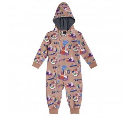 baby boys romper with hood