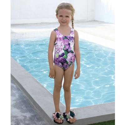 Girls one piece swimsuit