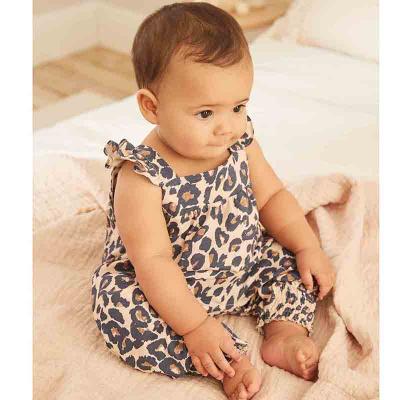 baby girls Leopard printed rompers