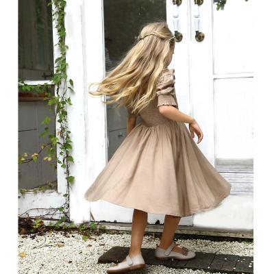 girls square neck dress
