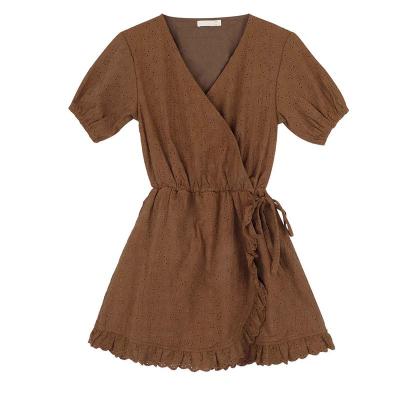Linen girls dress
