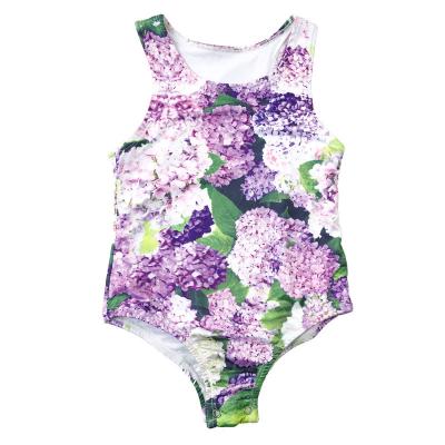 Girls one piece swimsuit