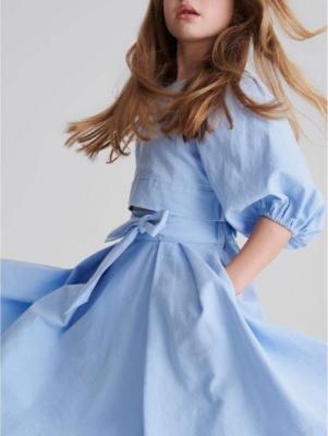 kids girls skirt set