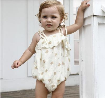 soft gauze cotton baby romper