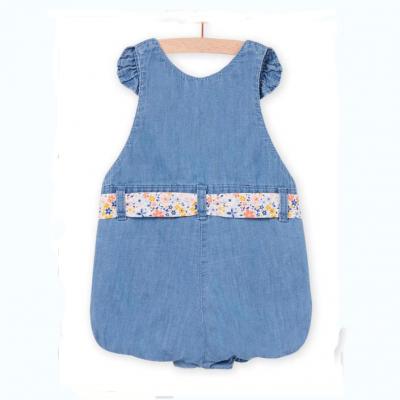 soft woven cotton rompers