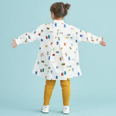 kids girls dress and pants set