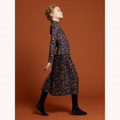Floral pleat dress