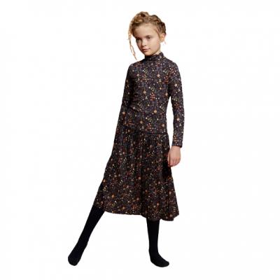 Floral pleat dress