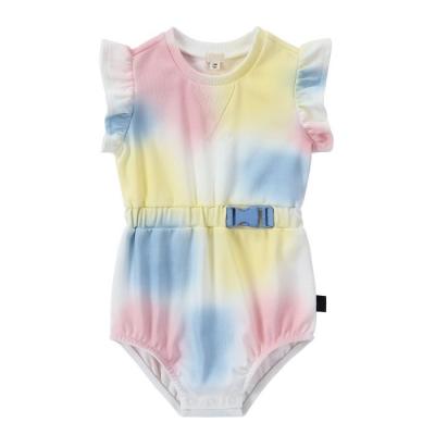 Boy and Girl Tie Dye Romper