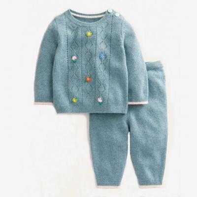 Casual Kid Knitted Sweater Suit