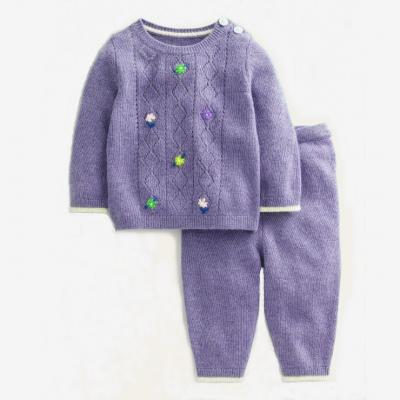 Casual Kid Knitted Sweater Suit