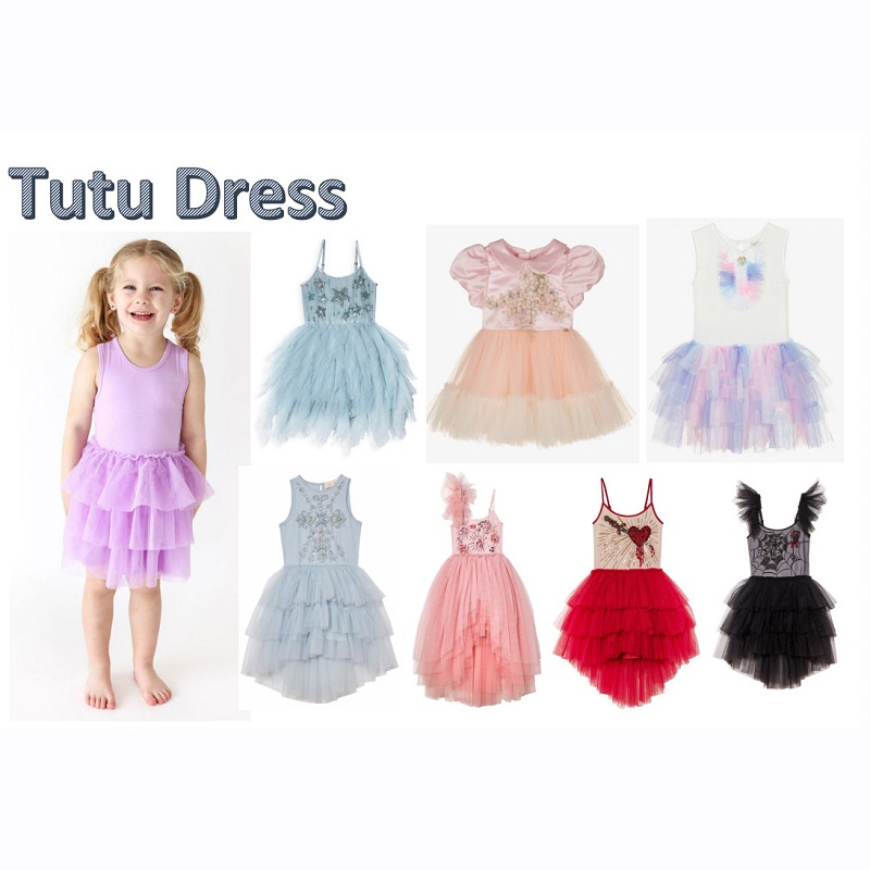 custom different kinds of girl dress with your own label 